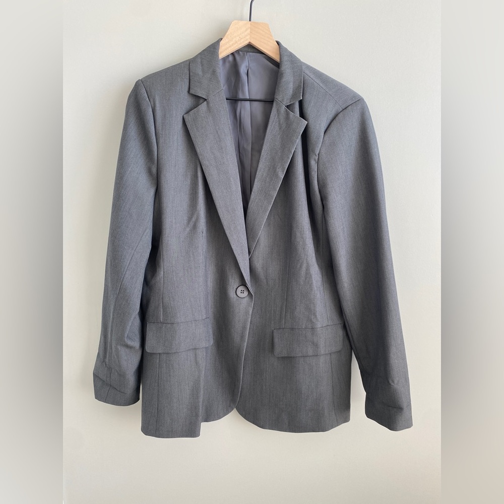 Cicy Bell Sz XL Women’s Blazer in Dark Gray - NWOT